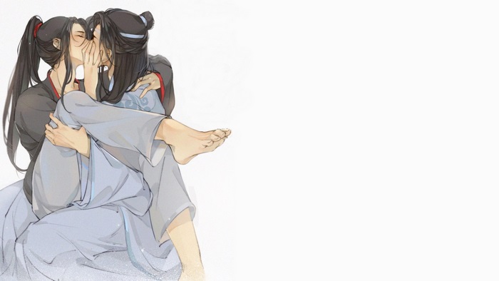 Lan Wangji and Wei Ying from Mo Dao Zu Shi