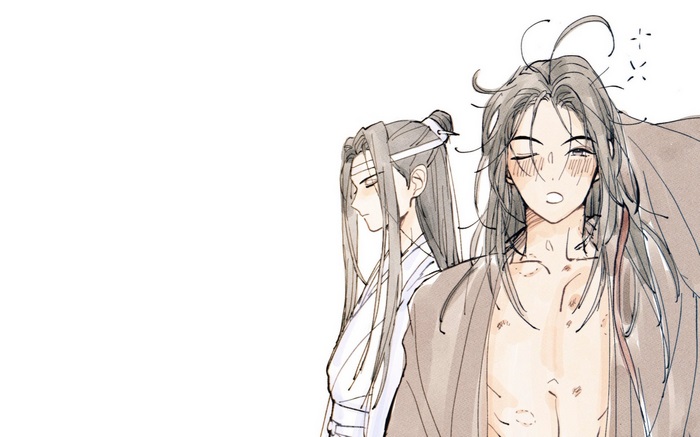 Wei Wuxian and Lan Wangji Portrait