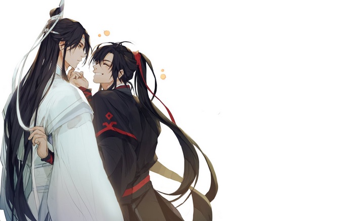 Wei Wuxian and Lan Wangji from Mo Dao Zu Shi