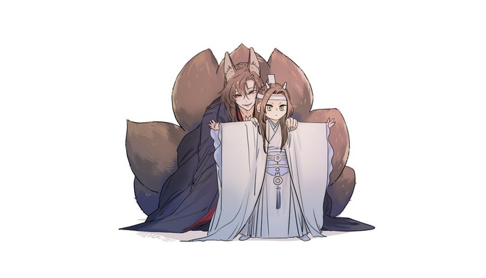 Wei Wuxian and Lan Wangji from Mo Dao Zu Shi