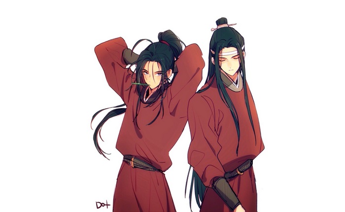 Lan Wangji and Wei Wuxian from Mo Dao Zu Shi