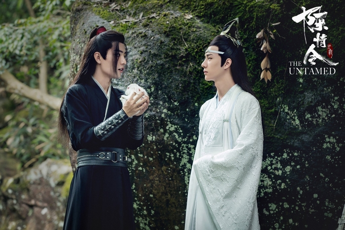 Wei Wuxian and Lan Wangji from The Untamed