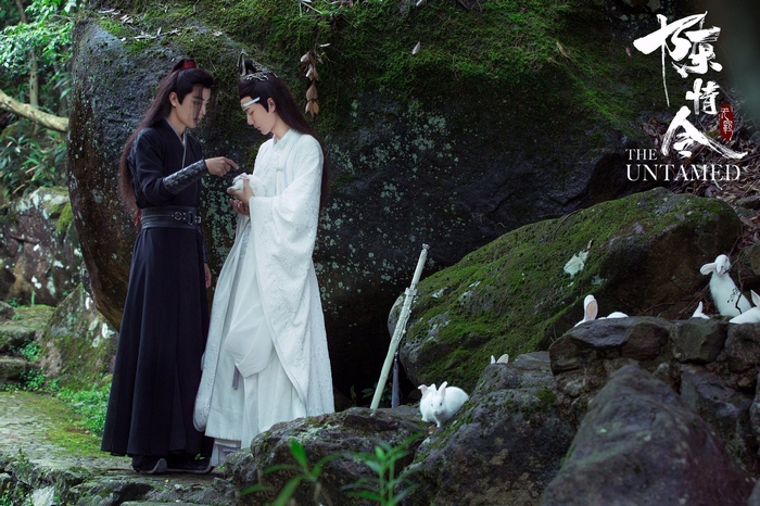 Lan Wangji and Wei Wuxian in Nature