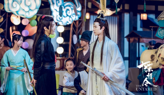 Lan Zhan and Wei Ying Confrontation Scene