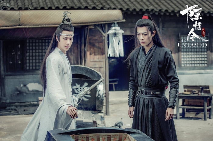 Lan Wangji and Wei Wuxian from The Untamed