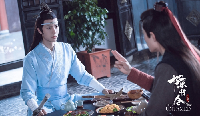 Lan Wangji and Wei Wuxian from The Untamed