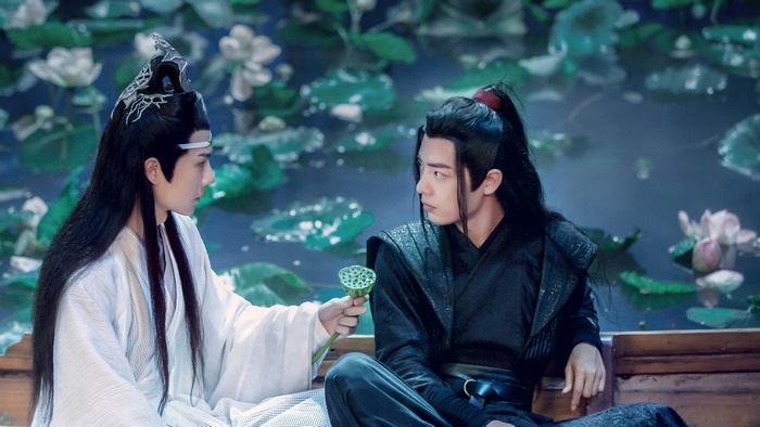 Wei Wuxian and Lan Wangji Lotus Scene