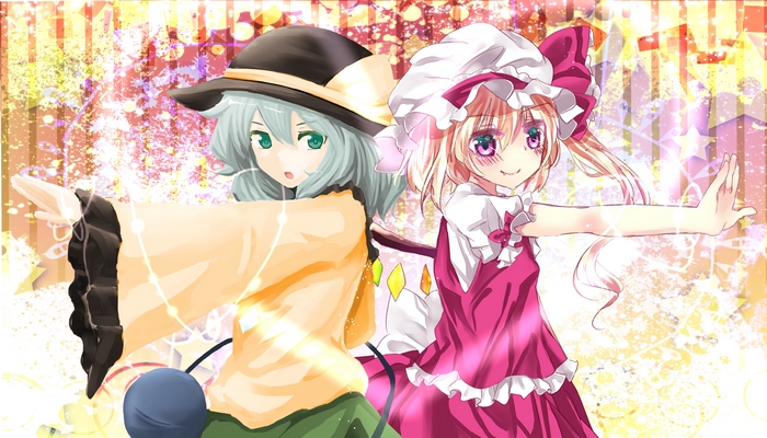 Koishi Komeiji and Flandre Scarlet from Touhou