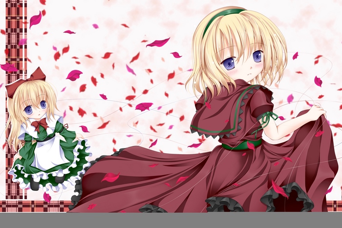 Alice Margatroid from Touhou with Shanghai Dolls