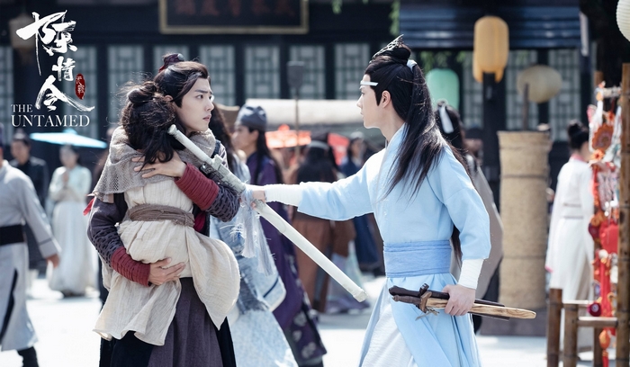 Wei Wuxian and Lan Wangji from The Untamed