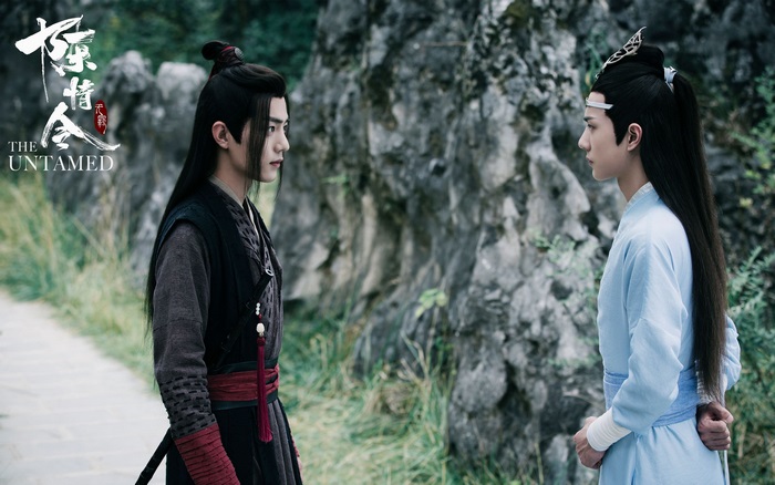 Wei Wuxian and Lan Wangji from The Untamed