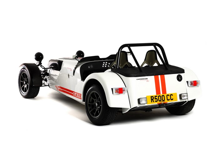 2008 Caterham Seven Superlight R500 rear view