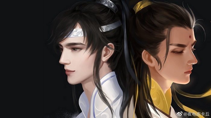 Mo Dao Zu Shi Characters Lan Sizhui and Jin Ling