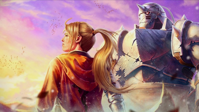 Edward and Alphonse Elric from Fullmetal Alchemist