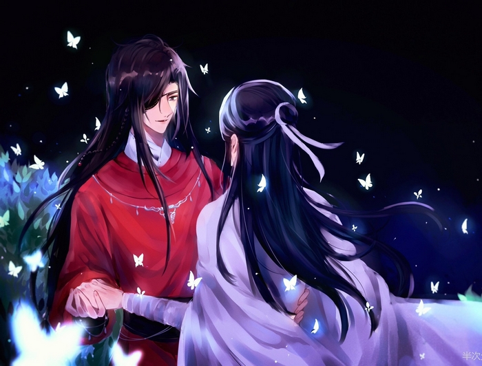 Xie Lian and Hua Cheng from Tian Guan Ci Fu