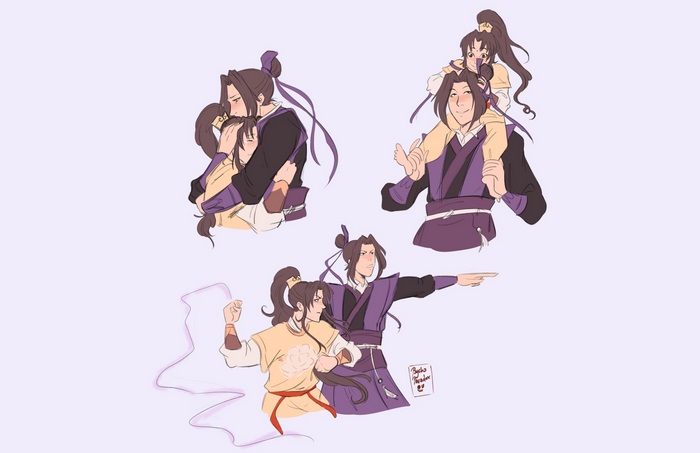 Jin Ling and Jiang Cheng from Mo Dao Zu Shi