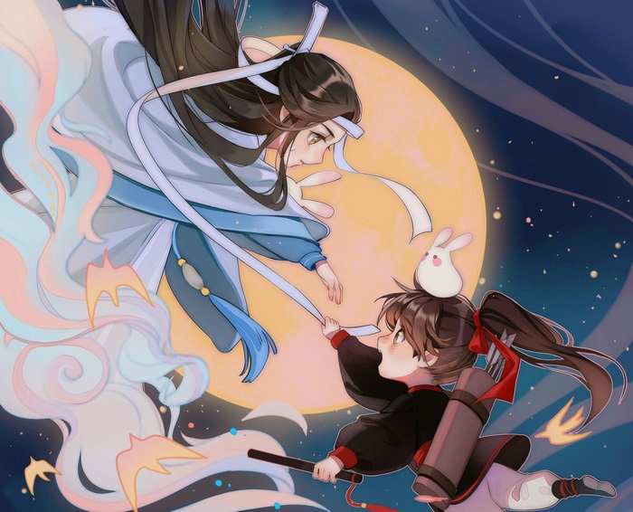 Wei Wuxian and Lan Wangji from Mo Dao Zu Shi