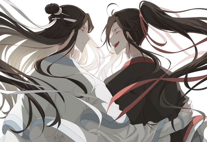 Lan Zhan and Wei Ying from Mo Dao Zu Shi