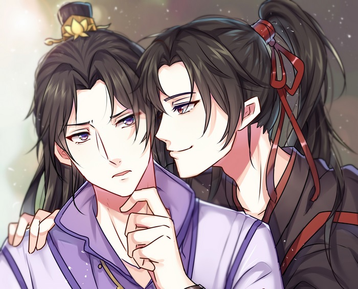 Jiang Cheng and Wei Ying from Mo Dao Zu Shi