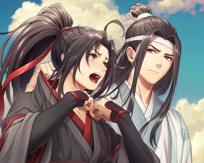 Mo Dao Zu Shi Characters Wei Wuxian and Lan Wangji