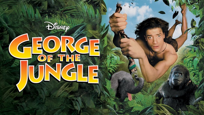 George of the Jungle starring Brendan Fraser