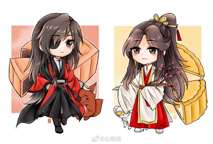 Heaven Officials Blessing Chibi Characters