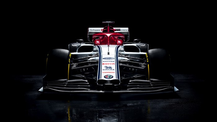 2019 Alfa Romeo C38 Formula 1 Race Car