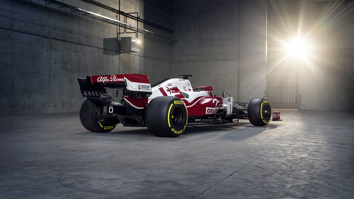 2021 Alfa Romeo C41 Formula 1 Race Car