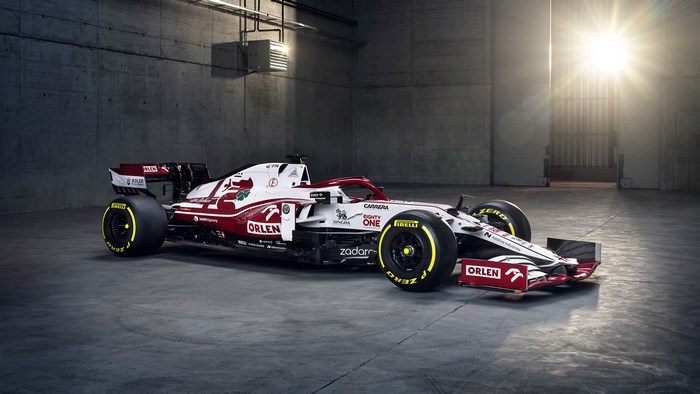 2021 Alfa Romeo C41 Formula 1 Race Car
