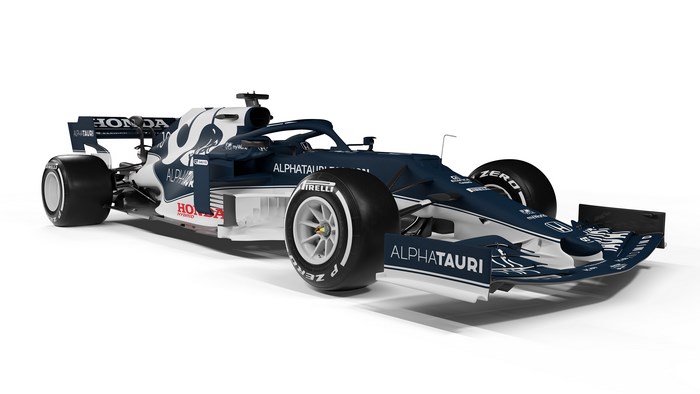 2021 AlphaTauri AT02 Formula 1 Race Car
