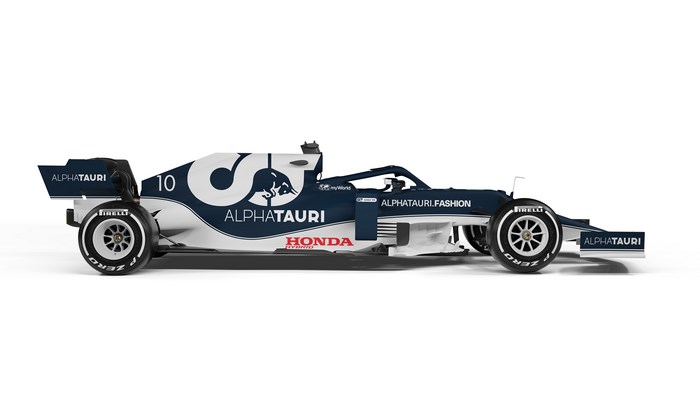 2021 AlphaTauri AT02 Formula 1 Race Car