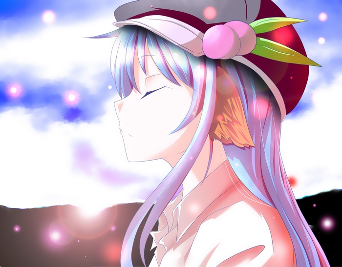 Tenshi Hinanawi from Touhou