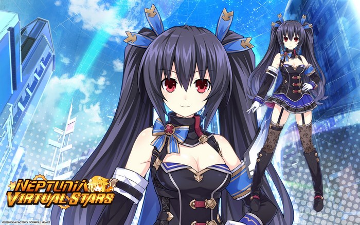Noire from Neptunia Virtual Stars