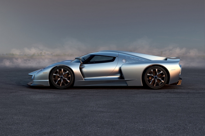SCG 003 Stradale silver supercar