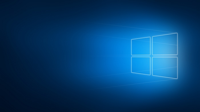 Windows 10 Blue 4K Digital Art