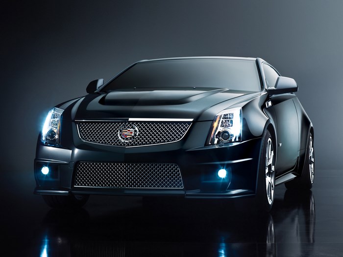 Black 2011 Cadillac CTS-V Coupe
