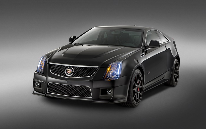 Black 2015 Cadillac CTS-V Coupe