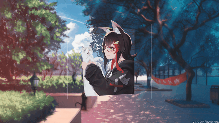 Ookami Mio from Hololive 4K