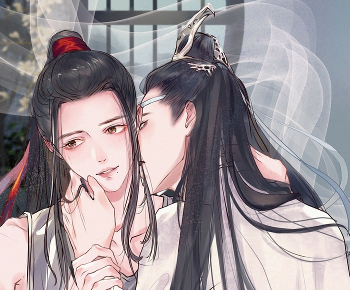 Wei Wuxian and Lan Wangji from The Untamed
