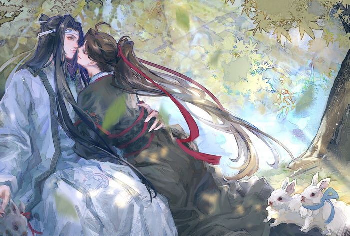 Lan Wangji and Wei Wuxian from Mo Dao Zu Shi