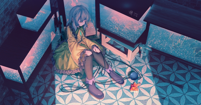 Koishi Komeiji from Touhou