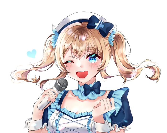 Barbara from Genshin Impact singing