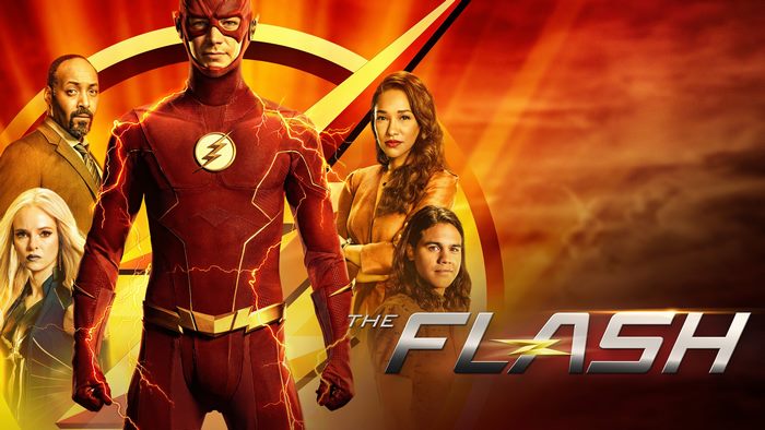 The Flash 4K with Grant Gustin, Candice Patton, Danielle Panabaker, Carlos Valdes, Joe West