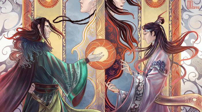 Lan Wangji and Wei Wuxian from Mo Dao Zu Shi