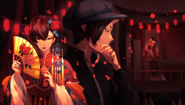 Hoozuki No Reitetsu Characters in Traditional Attire
