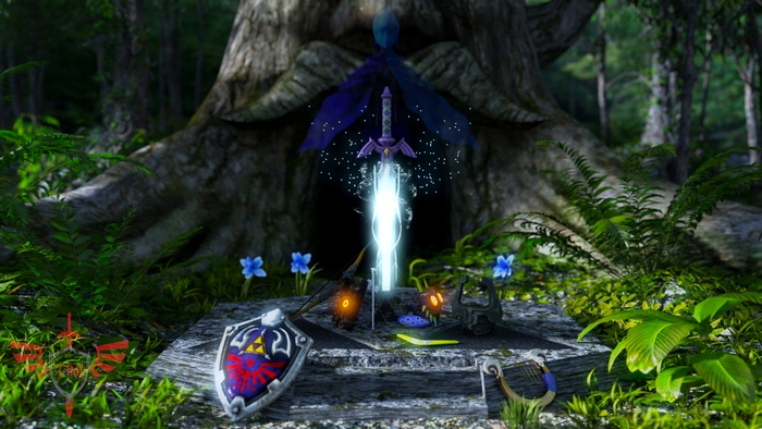 The Master Sword from The Legend of Zelda