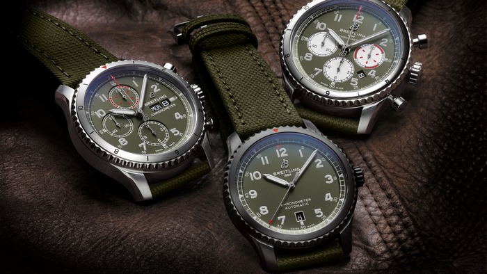 Three Breitling Chronometer Automatic Watches