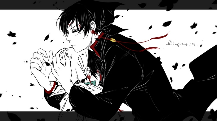 Hakutaku and Hoozuki from Hoozuki No Reitetsu