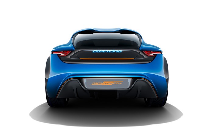 NanoFlowcell Quantino concept car rear view