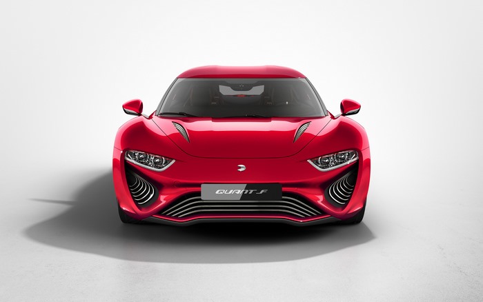 NanoFlowcell Quant F (2015) Red Sport Car